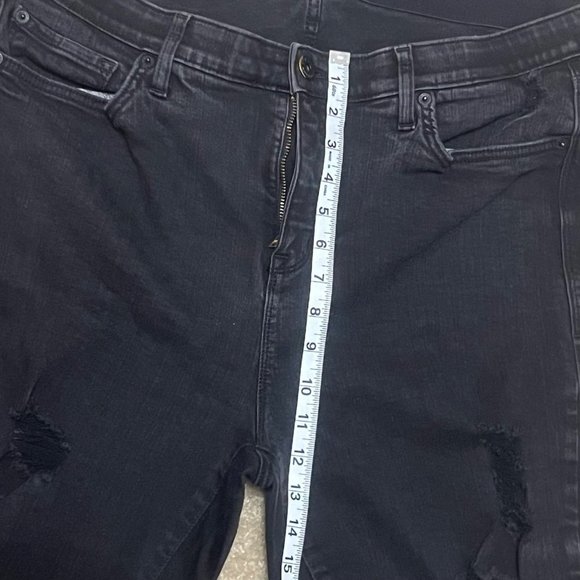 Torrid Ripped Black Women's Plus Size Jeans Size 18R - Picture 6 of 8